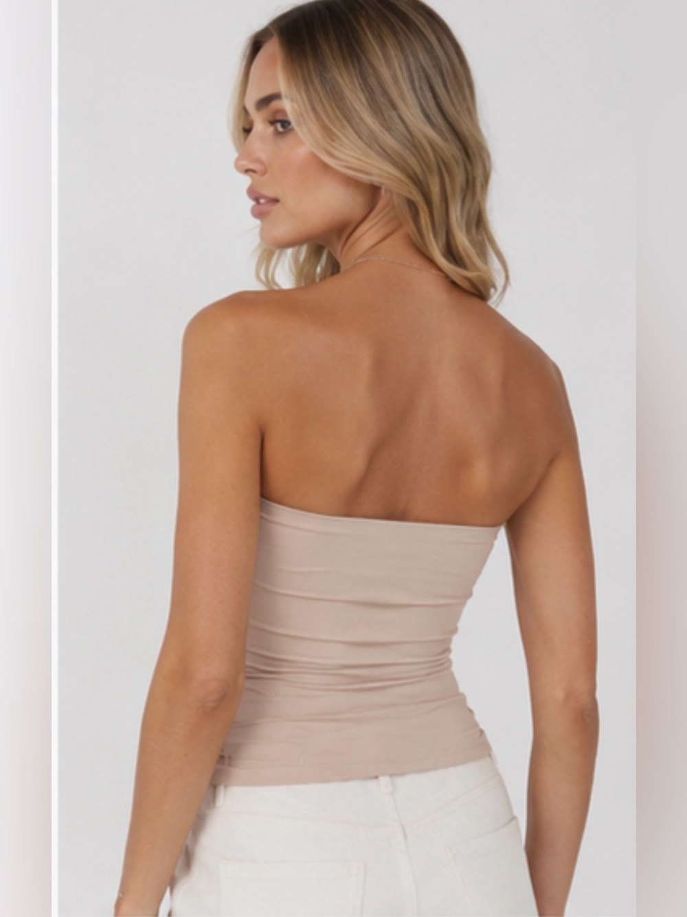 NWT- Naked Nude Top - Picture 5 of 13